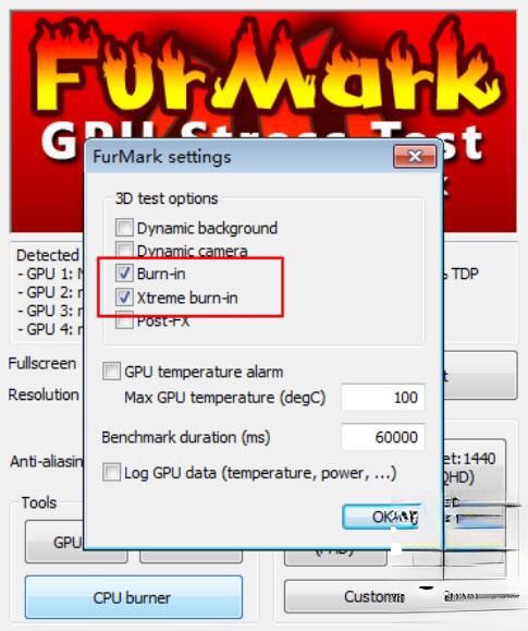 Furmark怎么使用?furmark使用方法(2)