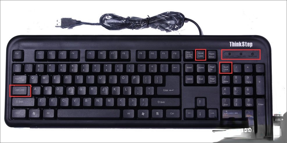 键盘上的三个灯是什么意思?键盘上的三个灯有什么用?