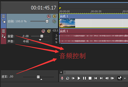 音频控制选项按钮 音频控制选项按钮